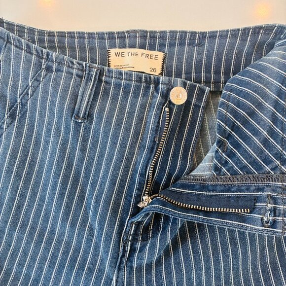 Level Up Stripe Side Slit Bootcut Jeans - Picture 6 of 6